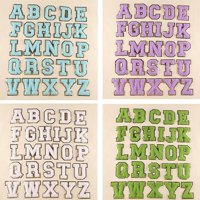 بقع حمراء مطرزة بالحروف 26 قطعة تطريز لتصليح الملابس والسترات - Image 5