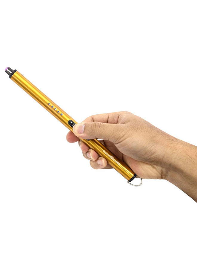 AL SANIDI electric lighter, Gold, Size22*1.5 Cm  - Image 3
