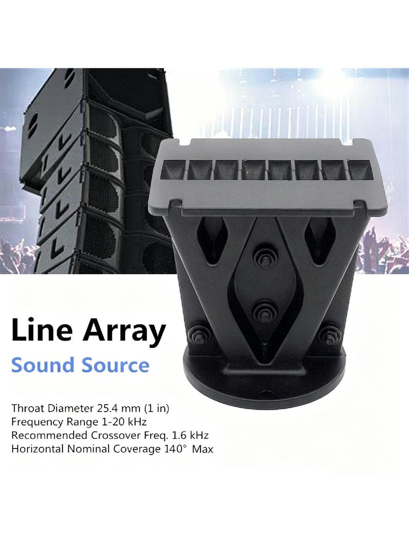 44 Part High Frequency Aluminum Horn Speaker Guide For Array Systems 25.4mm Throat Size - Image 3