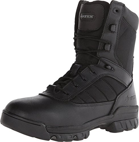 Bates Men's Ultra-Lites 8 Inches Tactical Sport Side Zip Work Boot, Black, 10 EW US - Image 3