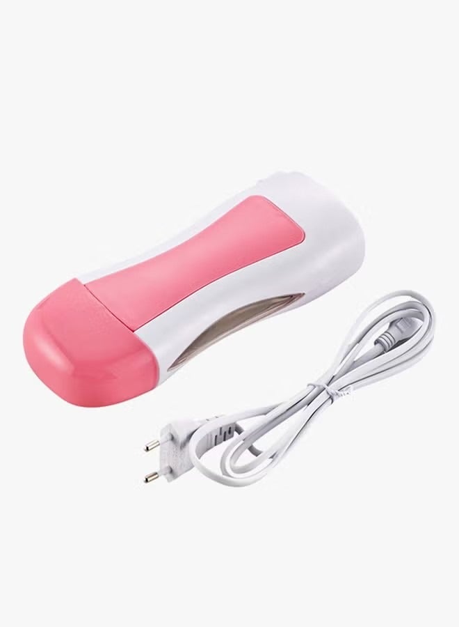 ORiTi Depilatory Wax Melting Machine And Paper Set White/Pink - Image 2