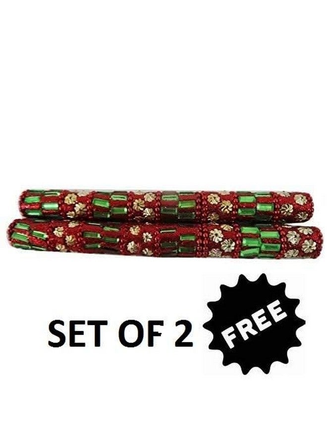 Unique Indian Crafts Handmade Wooden Juda pin with procelain Clay Work - Image 4