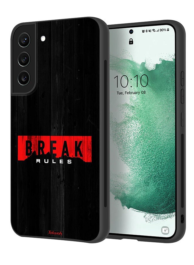 Tolwak Samsung Galaxy S21 FE 5G Protective Case Cover Break Rules - Image 1