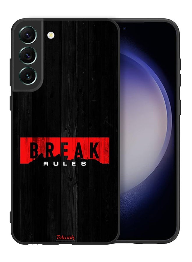 Tolwak Samsung Galaxy S21 FE 5G Protective Case Cover Break Rules - Image 2