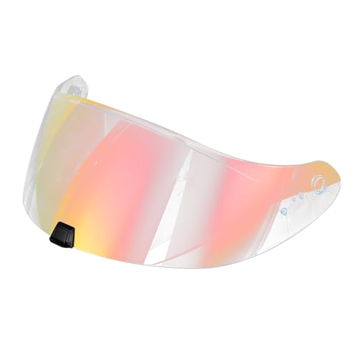Lumfeerix Helmet Visor Replacement for R420 Face Clear Red Visor Uv Protection Helmet Shield Revo Tint Replacement - Image 1