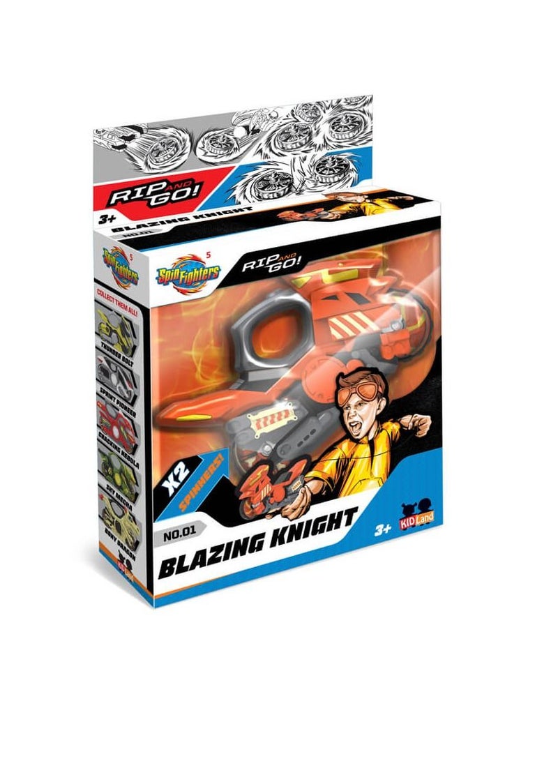 KidLand Spin Fighter Blazing Knight MT0101 - Image 1