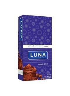 Clif Bar Luna Bar Gluten Free Snack Bars Chocolate Cupcake 8G Of Protein Nongmo Plantbased Wholesome Snacking On The Go Snacks (1.69 Ounce Snack Bars 15 Count)  - Image 1