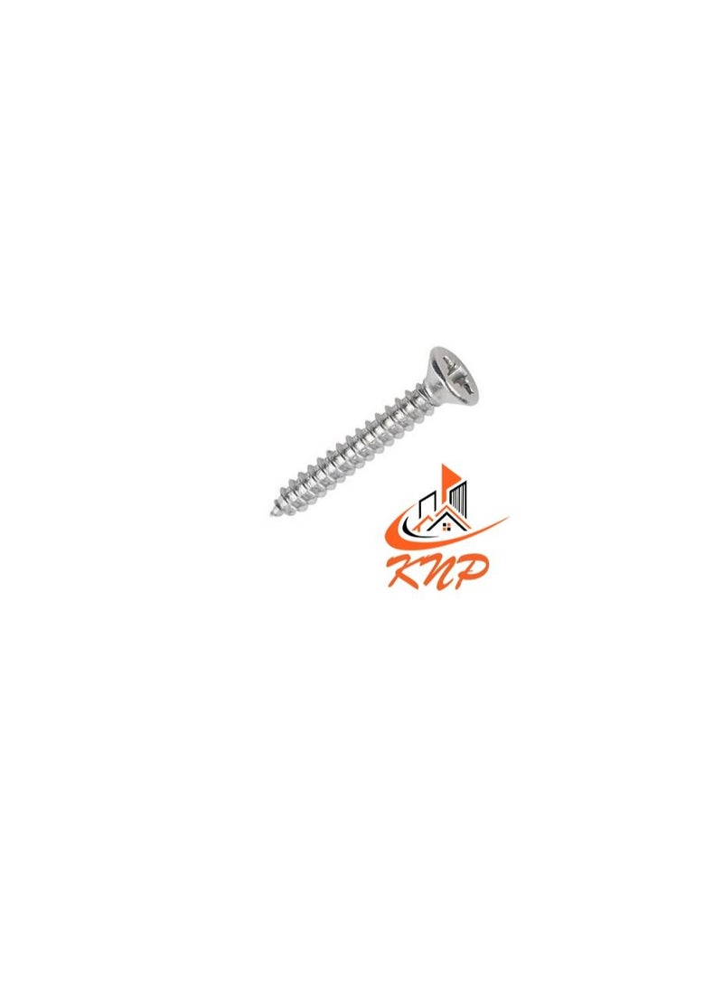 KNP KNP Countersunk Self-Tap Screws - Pack of 200 (1" x 6g) - Image 2