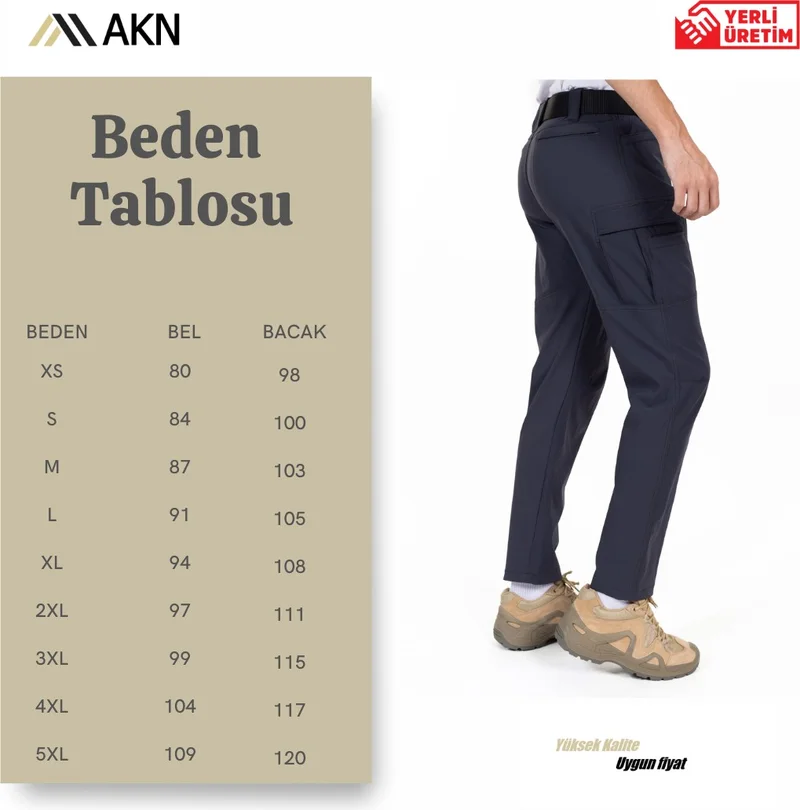 Akıncılar Outdoor 515 Lycra Tactical Trousers-Smoked