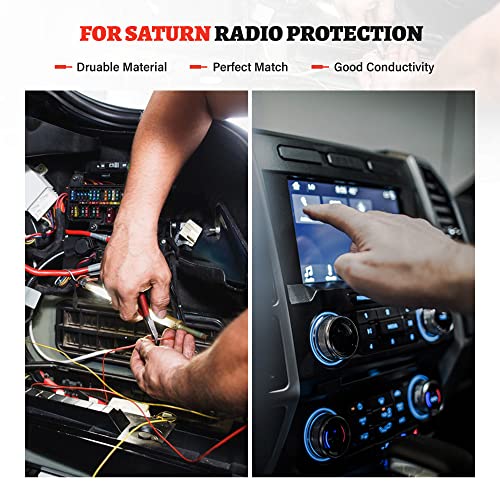 RED WOLF محول توصيل سلكي للسيارة RED WOLF بديل موصل ذكر لسيارات ساتورن 2006-2009 أيون 2006-2007 فيو لتثبيت راديو CD بعد السوق ، - Image 4