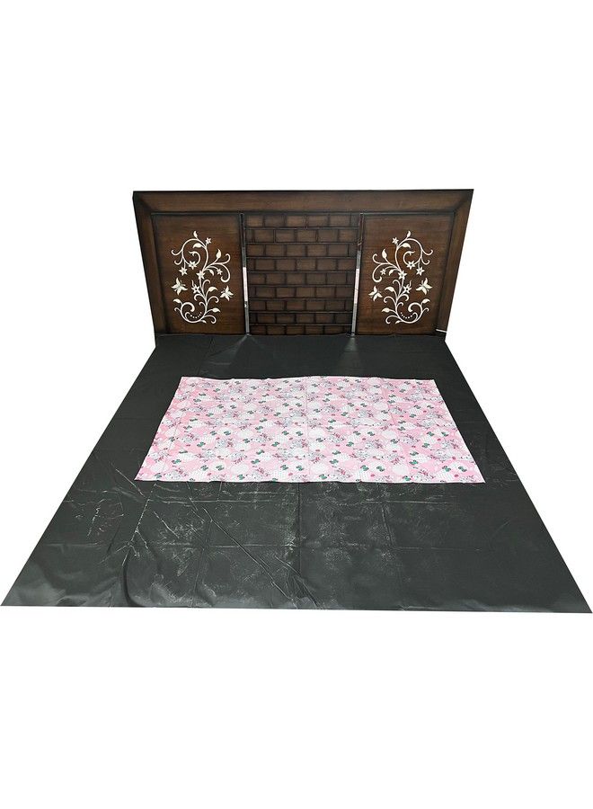 Ecosoft Plastic Sheetpvc Sheet For Kidsrubber Sheet For Babiesbed Wetting Protector(90 X 135 Cm) (Pink Bear) - Image 4