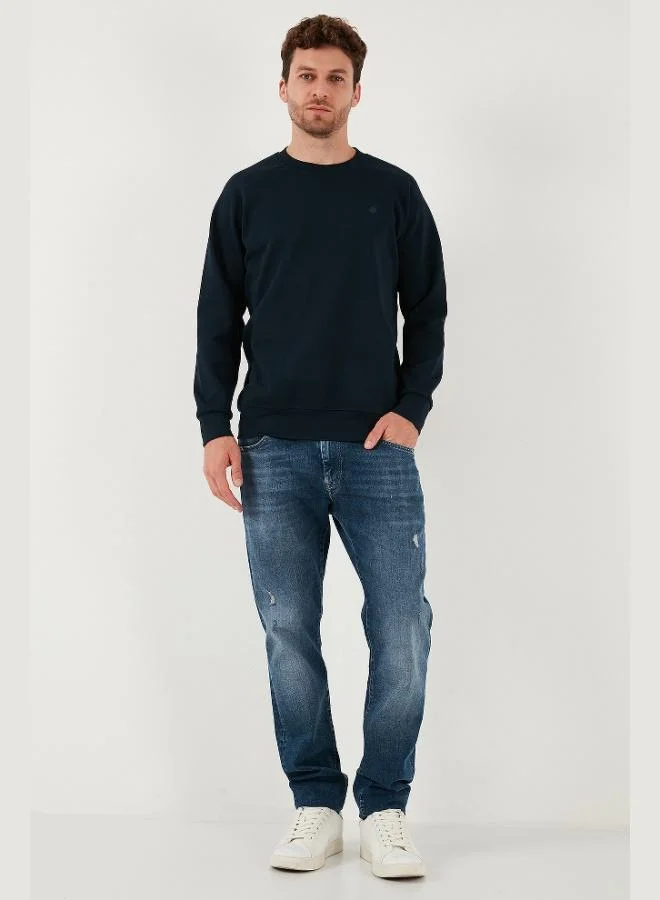 Buratti  Buratti Stretch Cotton Relaxed Fit Crew Neck 2-Pack Sweat Men's SWEAT 5901210S2 for Men | Best Price UAE