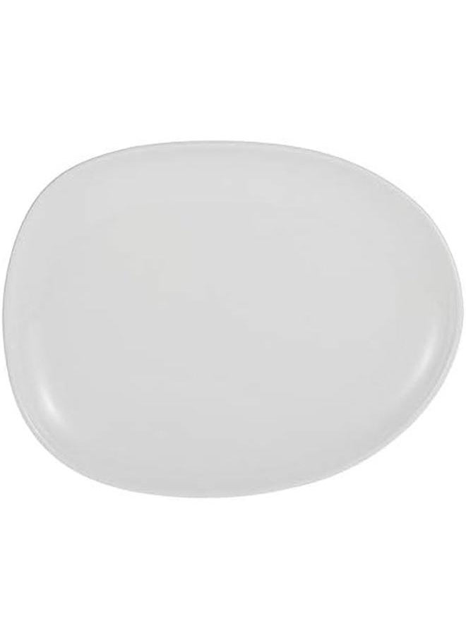 SYMPHONY - White Pebble Serving Platter 218 - Image 1