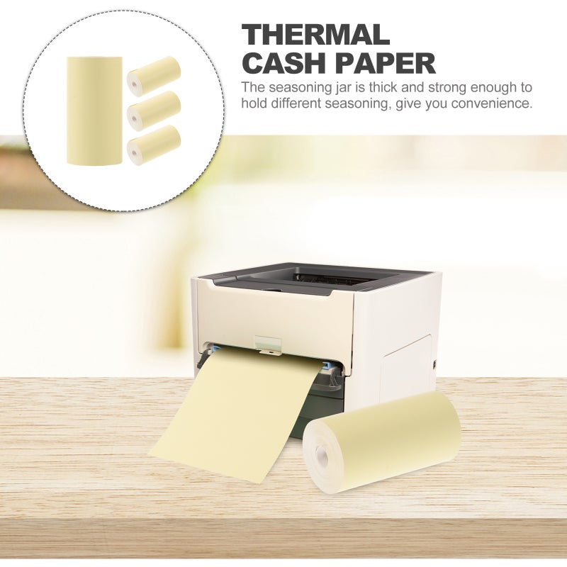 4 Rolls of Thermal Cash Paper Receipt Paper Printing Receipt Paper Rolls - Image 2