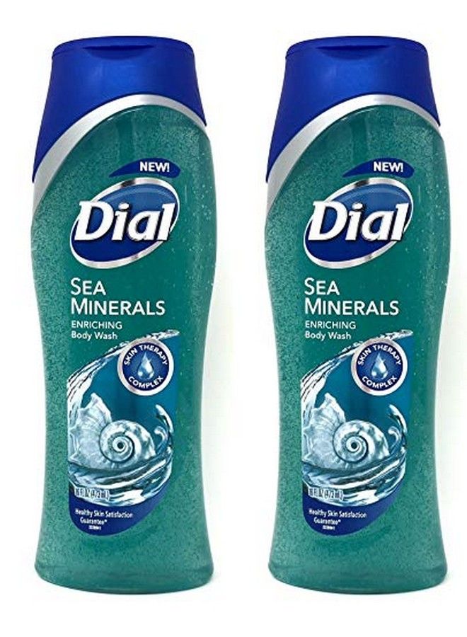 Dial Skin Therapy Enriching Body Wash Sea Minerals 16 Oz (Pack Of 2) - Image 1