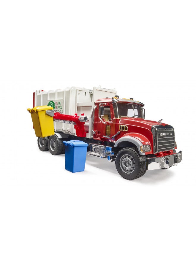 Bruder 02811 Mack Granite Side Loading Garbage Truck - Image 1