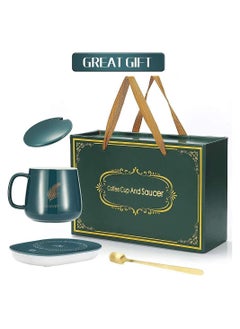 Lucky Lucky Portable Coffee Cup Warmer Heater Set Heat Heating Cup Pad Ceramics Mug Thermostatic Electric Coaster 55℃ Mug Mat Office Tea Coffee Milk Heater with...  - Image 4
