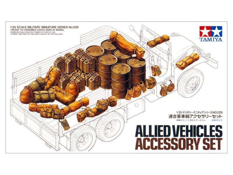 Tamiya Models Allied Vehicle Accessories,14 Jahre to 99 Jahre - Image 2