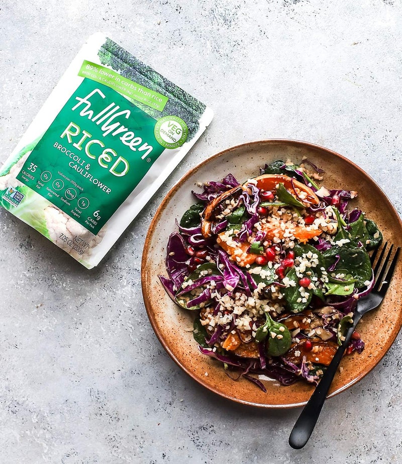 FULL GREEN Fullgreen Riced Broccoli and Cauliflower - 100% Veg, Vegan, Keto-Friendly, 6 Pouches - Image 5