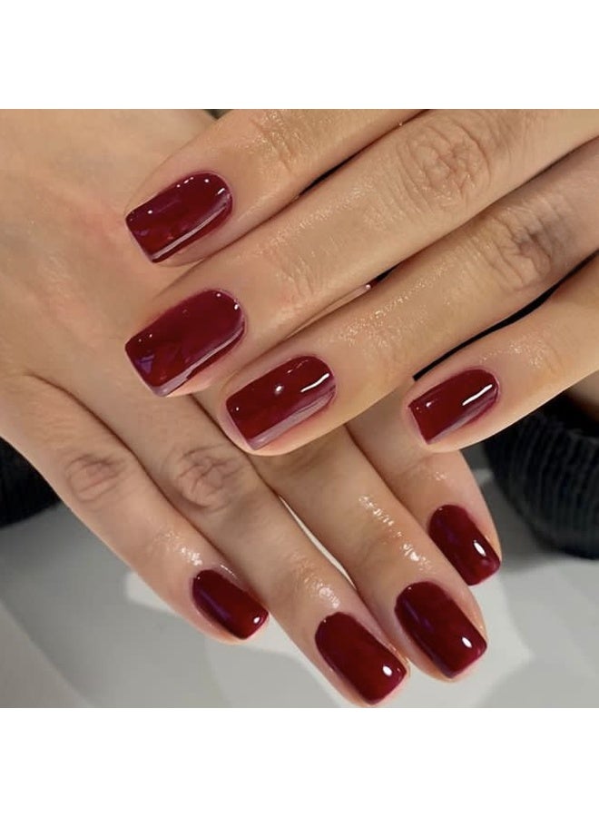 جيكومو الفرنسية نصيحة الصحافة على الأظافر - حزمة هلام لينة الفرنسية وهمية الأظافر قصيرة ، صالون جودة الصالون الصحافة على الأظافر ، سلس الغراء على أظافر للأظافر للمرأة مانيكير الفن - Image 4