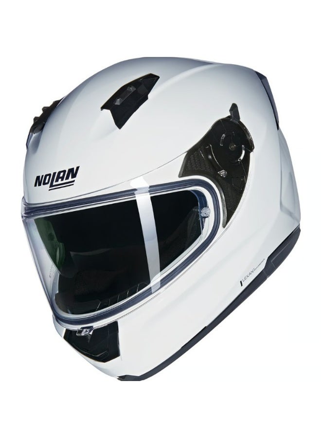 Nolan N60-6 CLASSICO METAL WHITE Helmet - Image 2