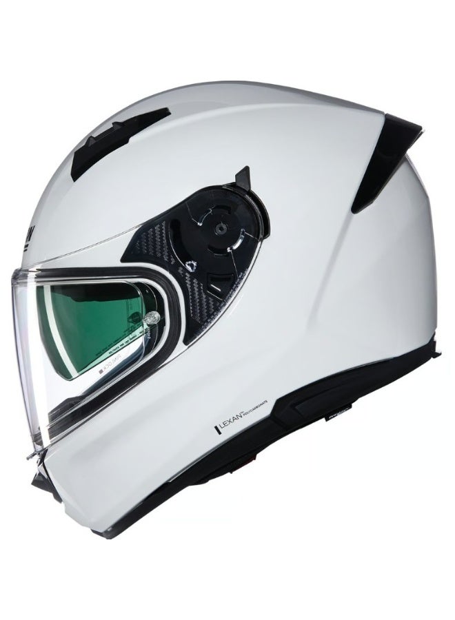 Nolan N60-6 CLASSICO METAL WHITE Helmet - Image 1