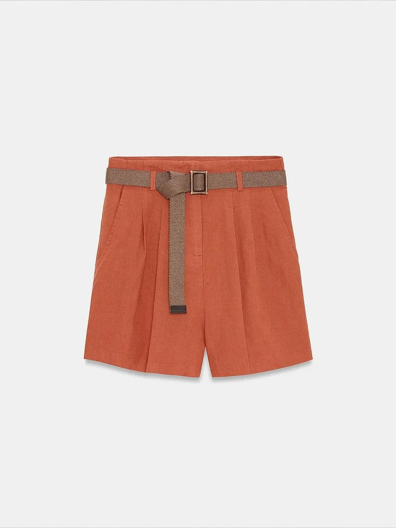 ديلفين DILVIN Linen Shorts