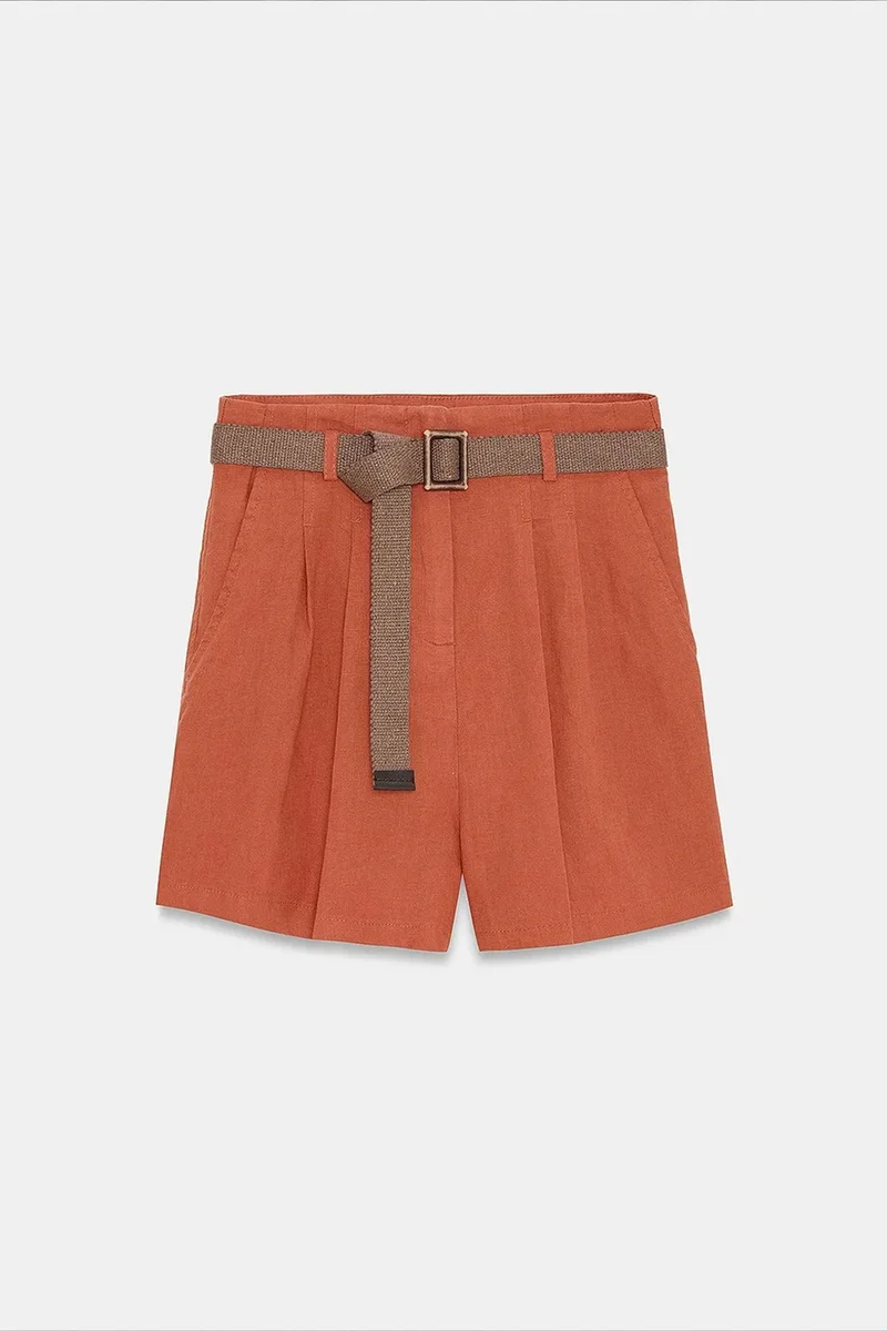 ديلفين DILVIN Linen Shorts