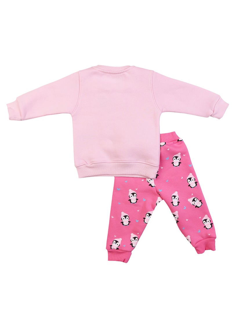 زيركون بيجامة شتوي لحديثي الولادة - 1312 - Image 3