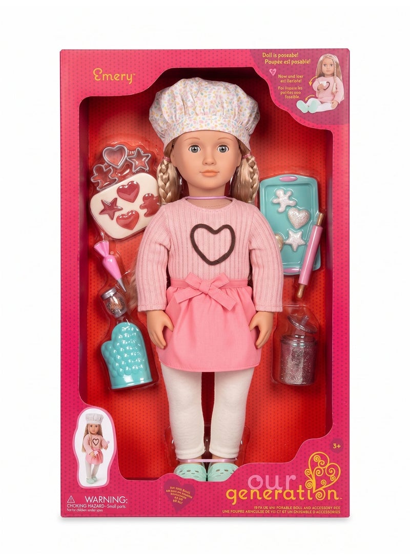 Our Generation Deluxe Baking Doll W/O Book Emery - Image 1