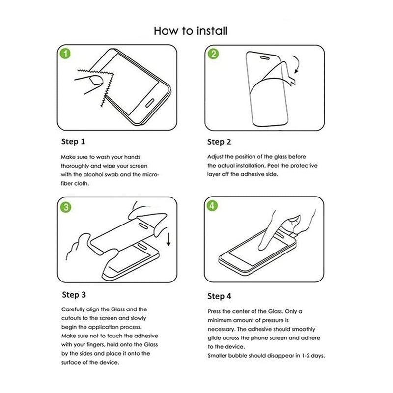 OpenTech ® Military-Grade Tempered Glass Screen Protector Compatible for Xiaomi Redmi K50i / Note 11T Pro/Note 11T Pro Plus with Edge to Edge Coverage and Easy Installation kit - Image 4