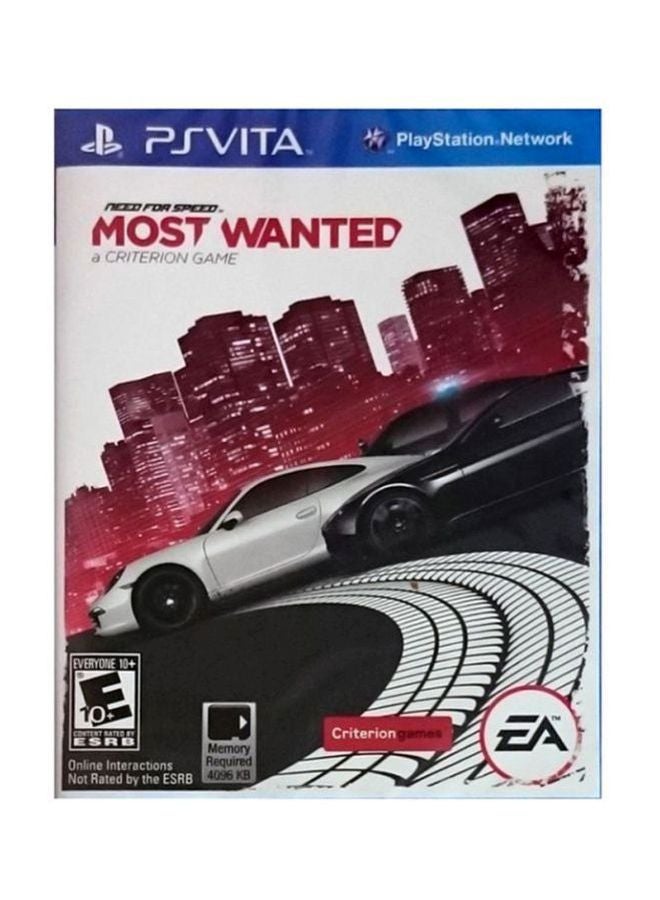 EA Need For Speed Most Wanted (Intl Version) - Racing - playstation_vita - Image 1