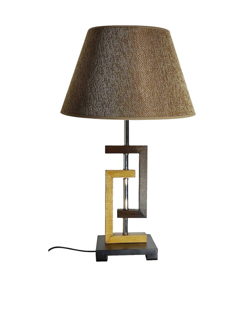 Modern interlockingwoodlampshadefrom MoskyShop,ShabouhPlisse