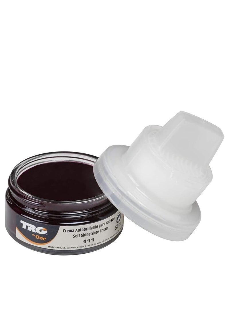 TRG Self Shine Shoe Cream # 111 Bordeaux - Image 1