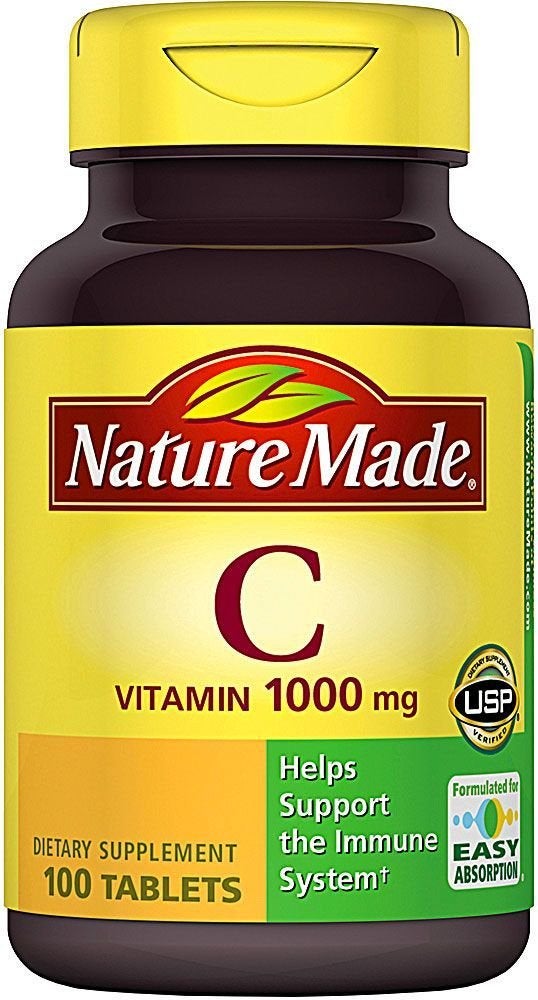 Nature Made Vitamin C 1000 mg Tablets 100 Ct - Image 1