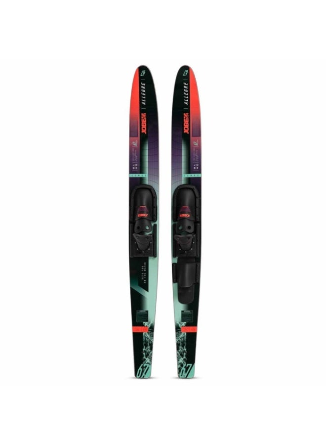 Jobe ALLEGRE 67" COMBO SKIS RED PACKAGE - Image 2