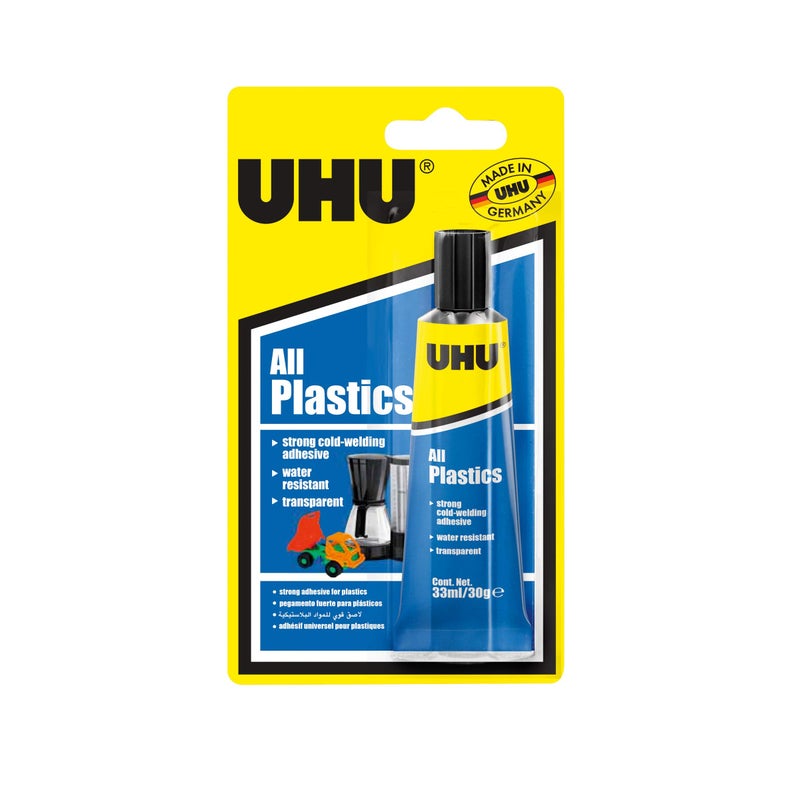 Uhu all plastics adhesive - 33 ml. - Image 1