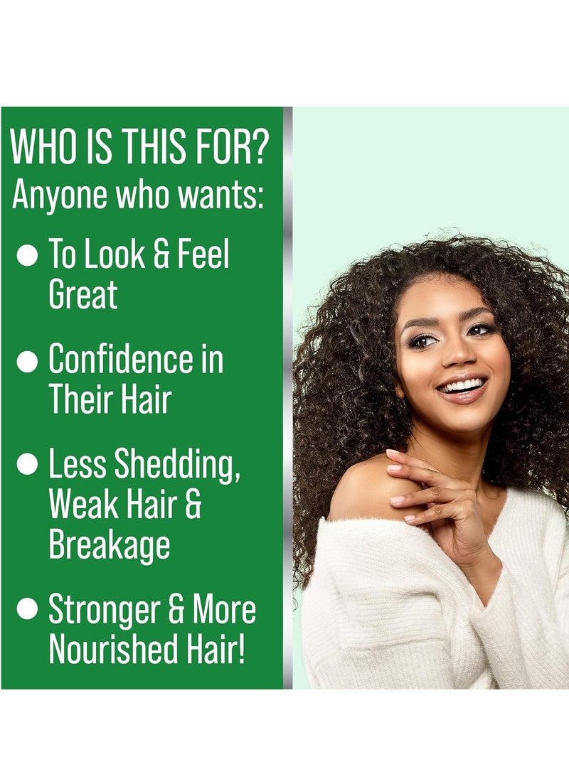 HAIR THICKNESS MAXIMIZER - Saw Palmetto Serum for Hair Growth: Rosemary, Peppermint, Pumpkin Seed Oils. Vegan Thickening, Moisturizing, Strengthening Treatment for Women, Men - Weak, Dry, Frizzy Hair - 1oz - Image 1