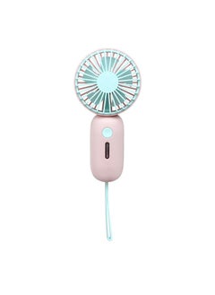 Thoraya Handheld Fan USB Rechargeable Silent Operation Portable Small Personal Fan Pocket Fan for Office School Pink  - Image 1