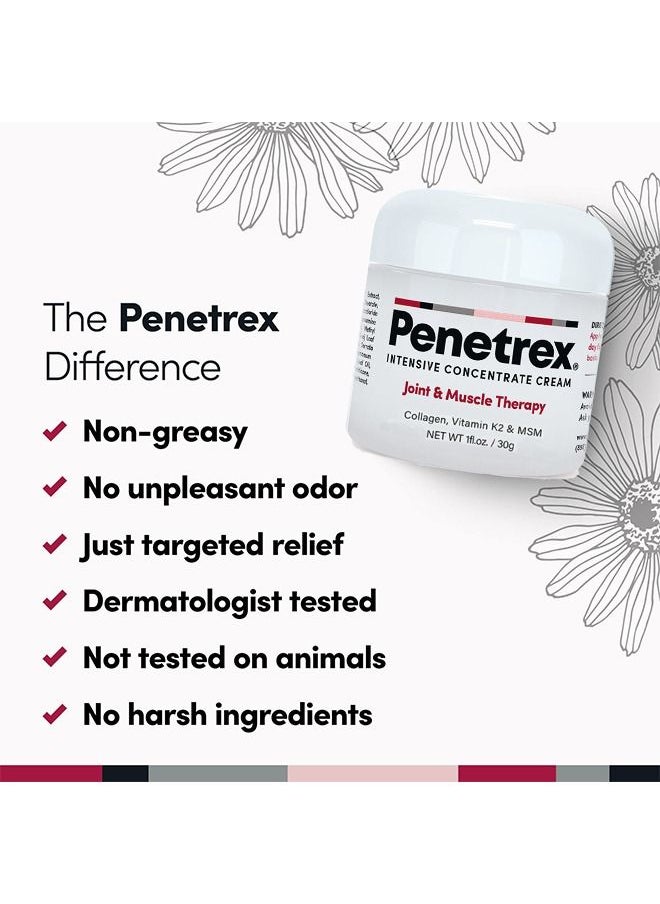 penetrex - Penetrex Joint & Muscle Therapy  – Intensive Concentrate for Joint and Muscle Recovery, Premium Formula with Arnica, Vitamin B6 and MSM Provides Relief for Back, Neck, Hands, Feet - Image 1