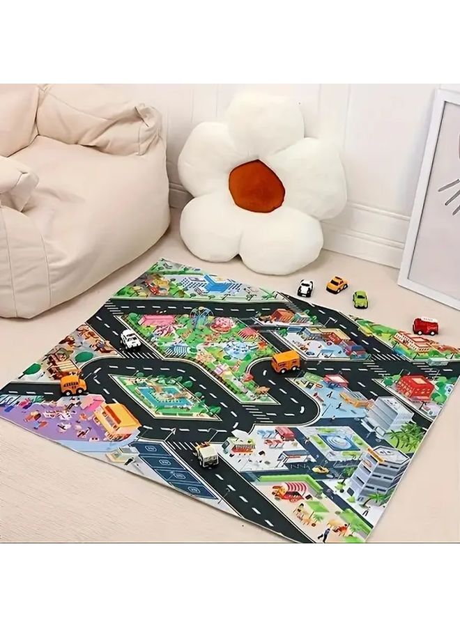 City Themed Game Map 27.56x31.5 Inch for Halloween Christmas Party Decorations Gift - Image 5