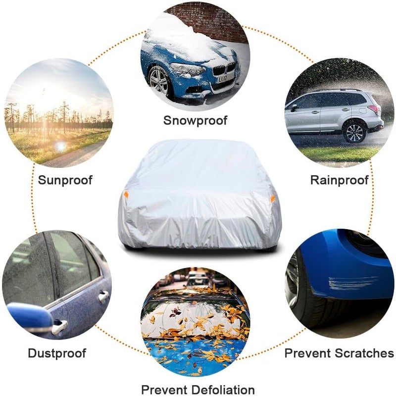 Kayme 6 Layers SUV Car Cover for Chevrolet Suburban (1973-2025) - Waterproof All Weather Protection - Image 5