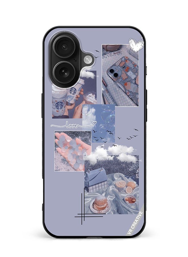 VR CREATIVE Protective Case Cover For Apple iPhone 16 Plus Starbucks Design Multicolour