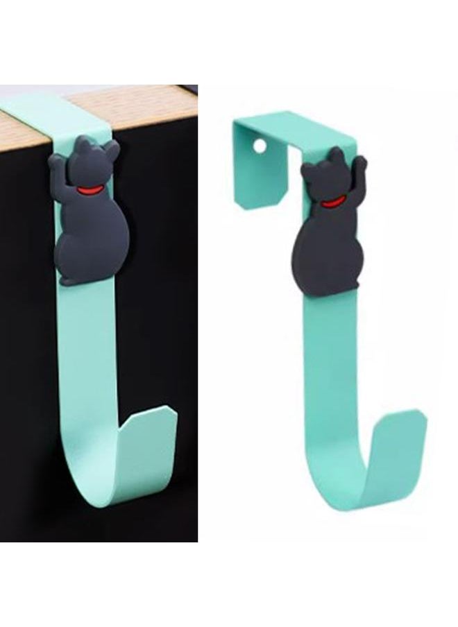 Thoraya - Office Partition Hook Cute Pattern Portable Prevent Scratches Door Hangers Hooks for Hanging Bags Keys - Image 1
