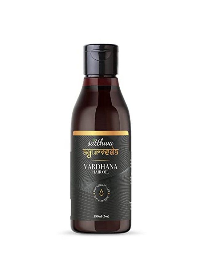 Satthwa Vardhana Hair Oil | With Pumpkin Seed Oil & Saw Palmetto As Natural Dht Blockers | Helps Control Hair Fall And Strong Hair | Paraben Free | No Side Effects For Men & Women 150Ml - Image 1