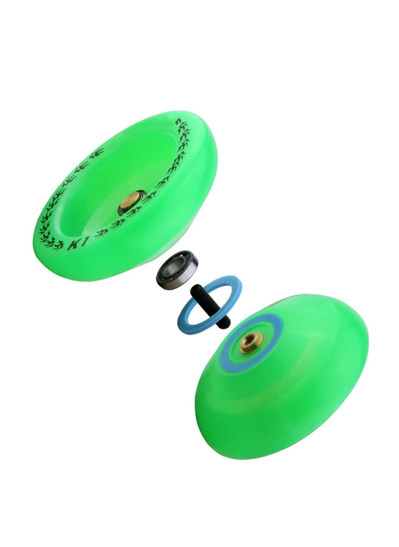 K1 Glow in The Dark Yoyo Ball, Professional Responsive Yoyo for Kids Adults Beginners Intermediate Yoyos Green