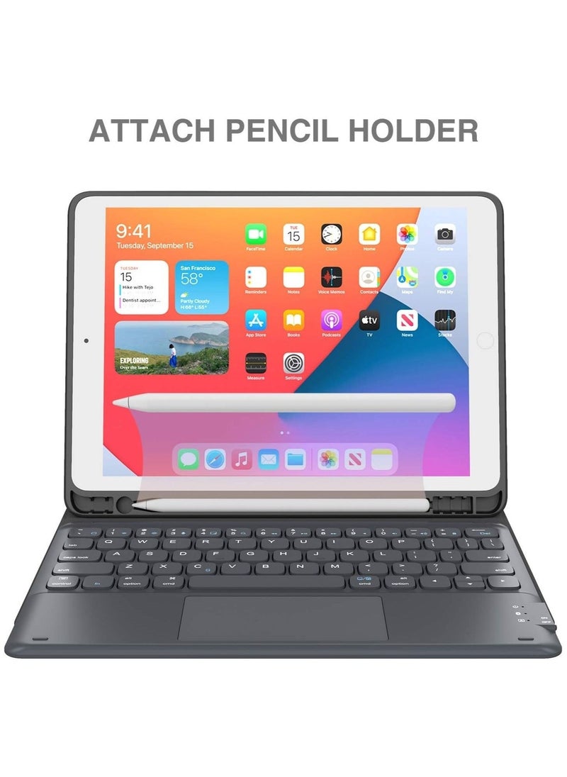 iPad Keyboard 9th Generation, Keyboard for iPad 8th Generation/7th Gen iPad, Black, 10.2"/10.5 - Image 5