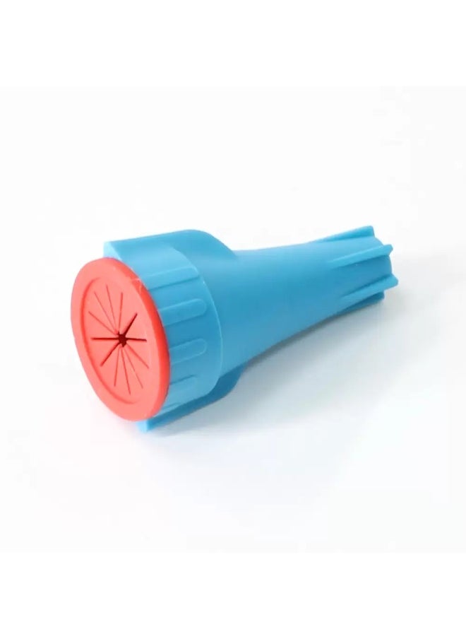 Generic R3 Waterproof Wire Connectors 16.5mm, IP68 Screw-On Wire Connectors, Blue + Red 