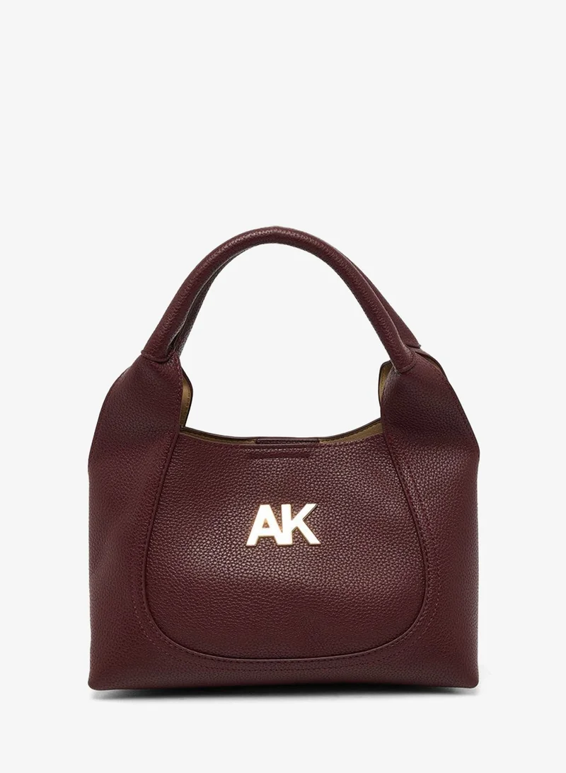 ANNE KLEIN Anne Klein Women’s Wine PU Satchel Bag