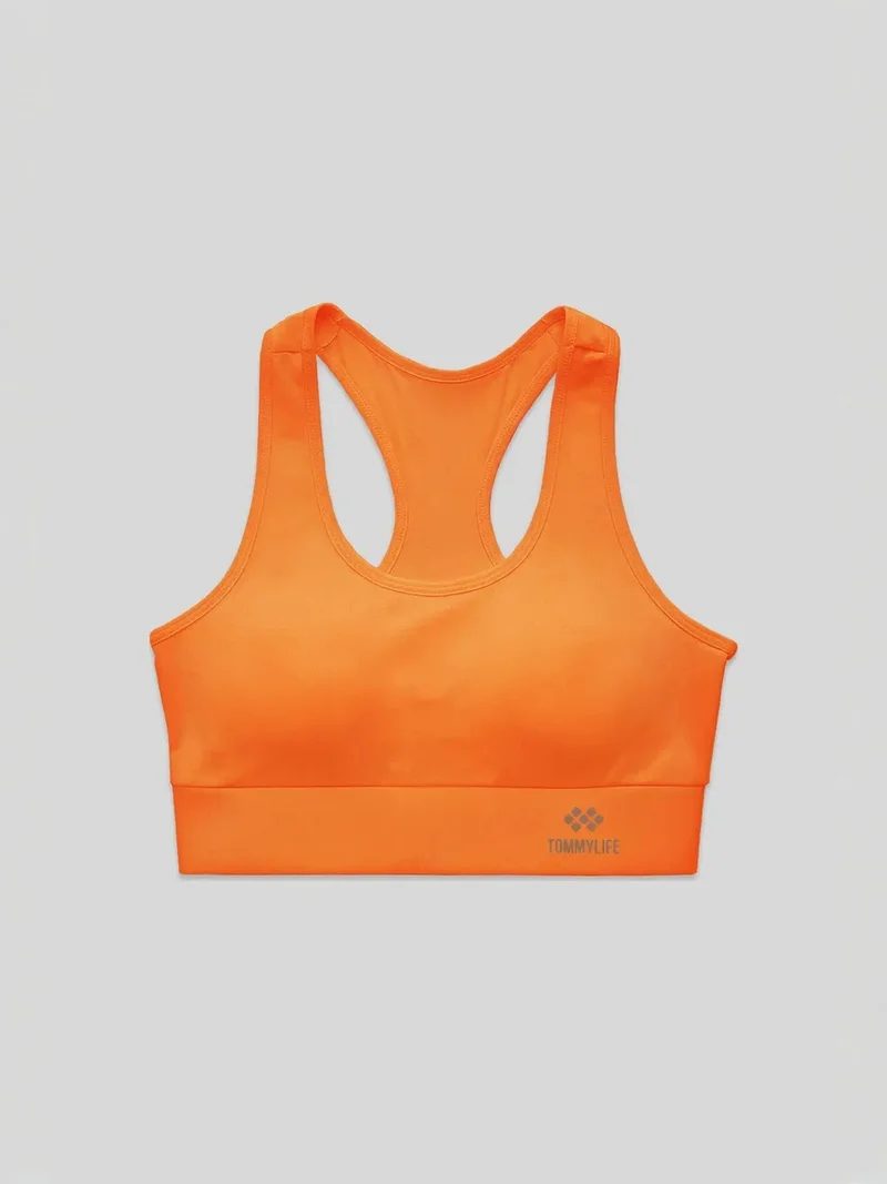 تومي لايف TOMMY Sleeveless Cropped Fitted Sports Top